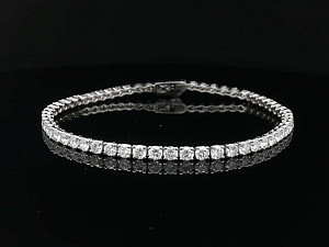 9K WG Lab Grown 5.00ct