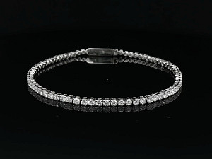 9K WG Lab Grown 3.00ct