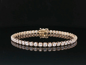 9K YG Lab Grown 3.00ct