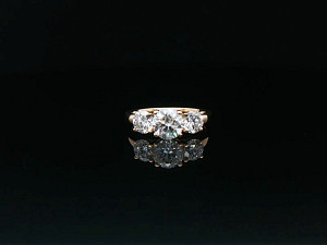 9K YG Lab Grown 2-2.99ct