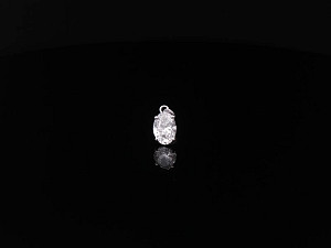 9K WG Lab Grown 0.80ct